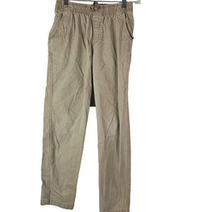 Wonder Nation Kids Khaki Pants Size L 10-12 Elastic‎ Waist Uniform